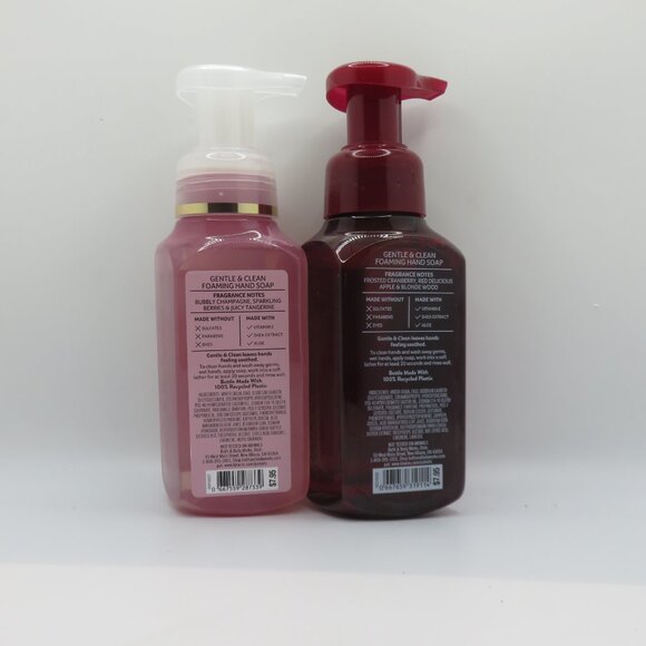 Bath & Body Works Champagne Toast & Frosted Cranberry foaming hand Soap - Picture 5 of 5